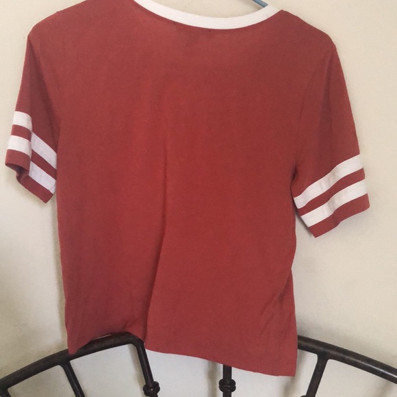 Forever 21 burnt orange t—shirt - Picture 2 of 3